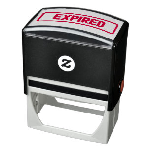 Expired - Self-inking Office & Business Stamp