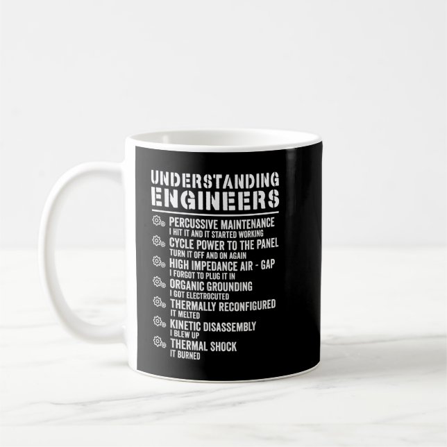 Explained Understanding Engineers Mechanical Engin Coffee Mug (Left)