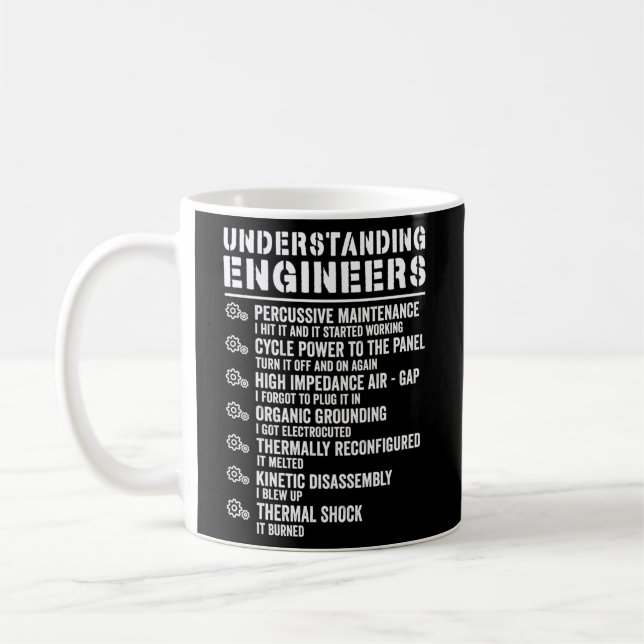 Explained Understanding Engineers Mechanical Engin Coffee Mug (Left)