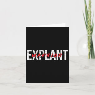 Explant Breast Implant Illness Awareness Cancer  Card