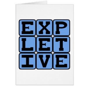 Expletive, Foul Language