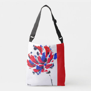 Exploded flower crossbody bag