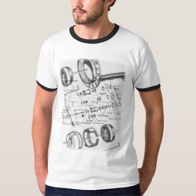 Exploded Hub Diagram (black) T-Shirt (Front)