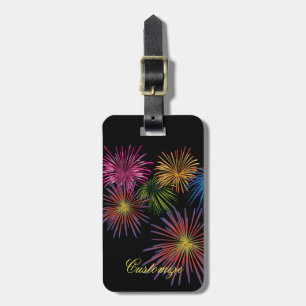 Exploding Fireworks Thunder_Cove Luggage Tag