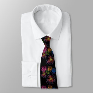 Exploding Fireworks Thunder_Cove Tie