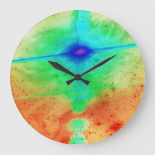 Exploding Star Wall Clock
