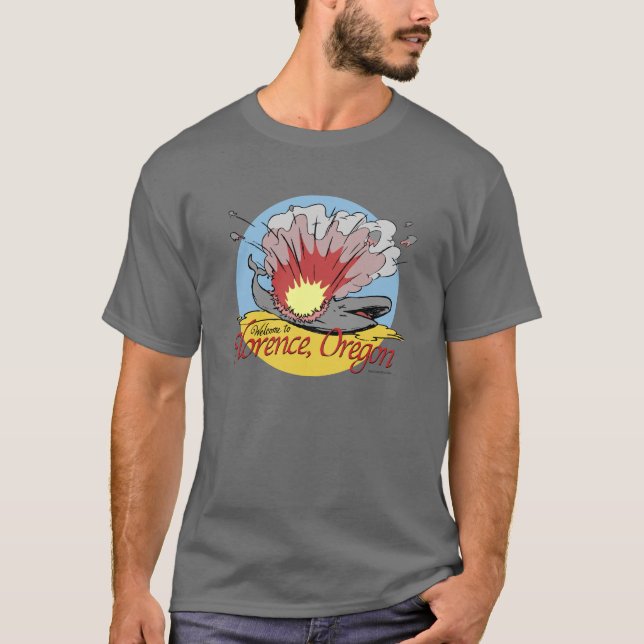 Exploding Whale T-Shirt (Front)