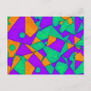 Exploited - Ken Gauge Abstract Postcard