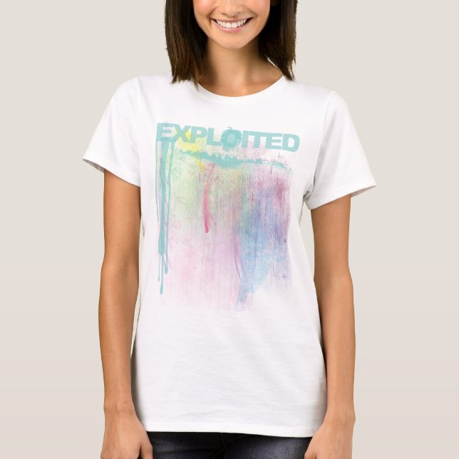 Exploited Paint Splatter T-Shirt (Front)