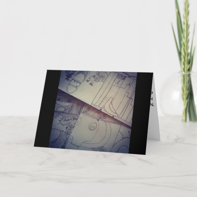 "ExploraStory Sketches" Congratulatory Card (Front)