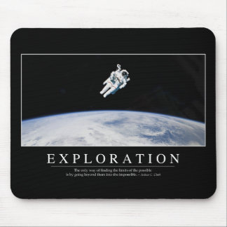Exploration: Inspirational Quote 1 Mouse Mat