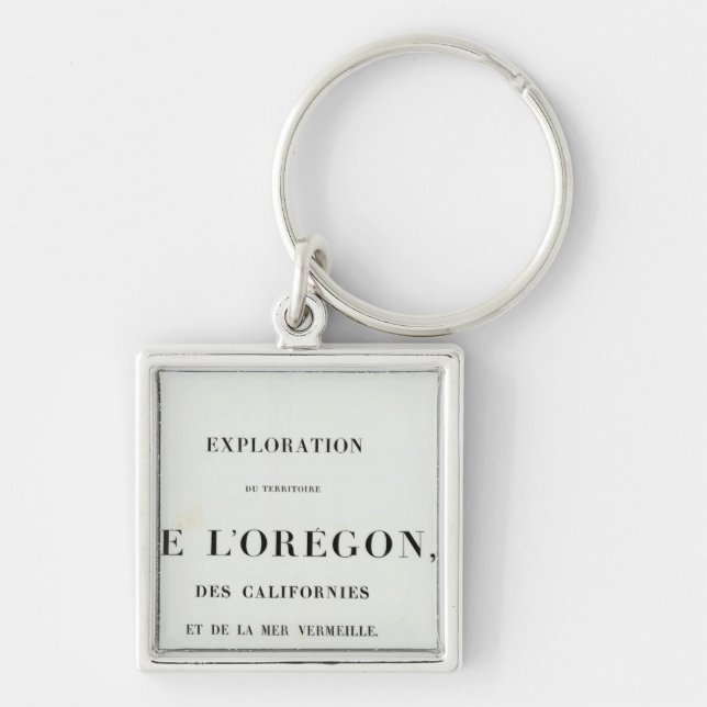 Exploration of Oregon 3 Key Ring (Front)