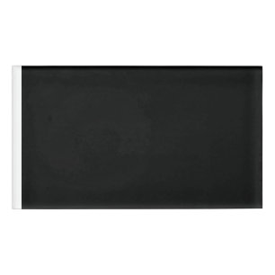 Explore a Captivating Black and White Photo Name Tag