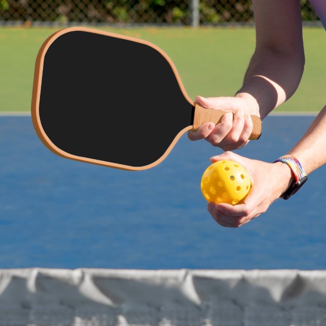 Explore a Captivating Black and White Photo  Pickleball Paddle (Insitu)