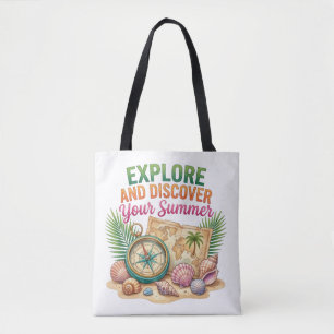 Explore and Discover Your Summer Tote Bag