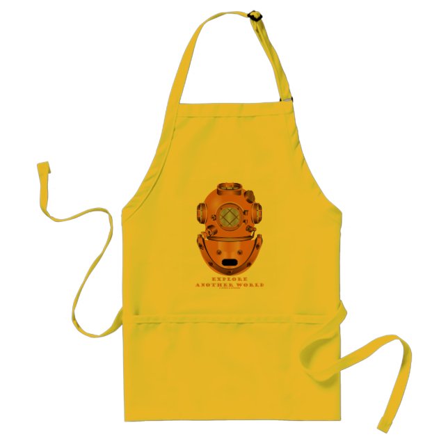 Explore Another World (Deep Diving Helmet) Standard Apron (Front)