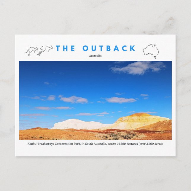 Explore Australia Holiday Postcard (Front)