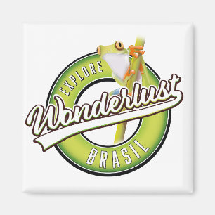 explore brazil wonderlust magnet