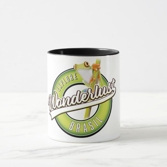 explore brazil wonderlust  mug (Center)