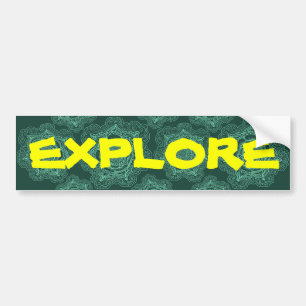 Explore Bumper Sticker