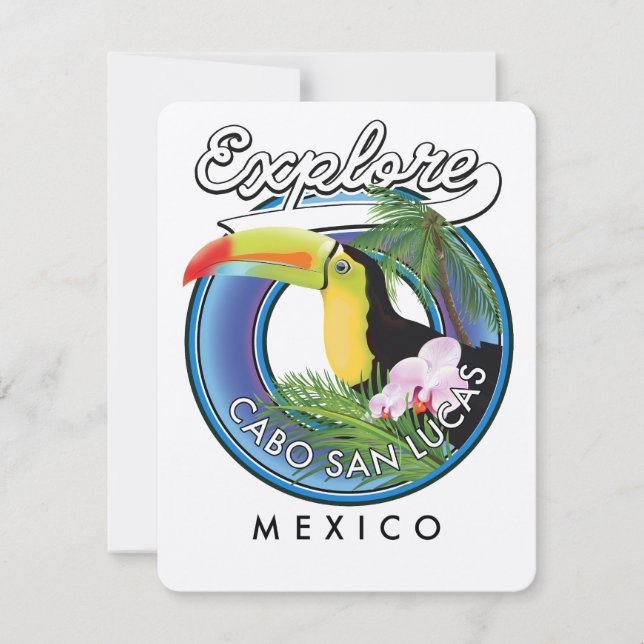 explore cabo san lucas mexico travel patch (Front)