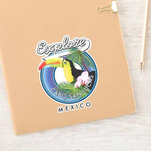 explore cabo san lucas mexico travel patch (Notebook)