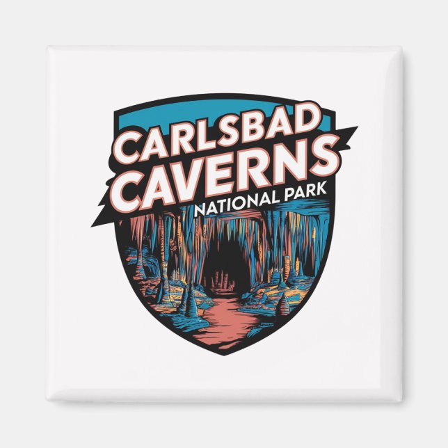 Explore Carlsbad Caverns National Park Magnet (Front)