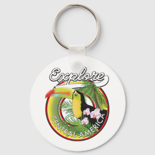 Explore Central America logo. Key Ring