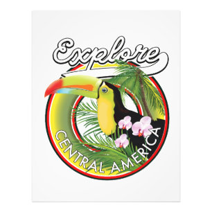 Explore Central America logo. Photo Print