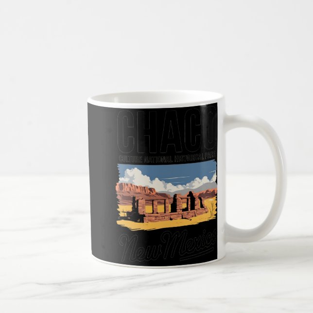 Explore Chaco Culture National Park New Mexico  Coffee Mug (Right)