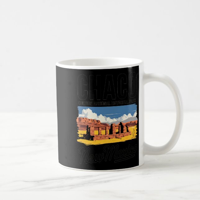 Explore Chaco Culture National Park New Mexico Pre Coffee Mug (Right)