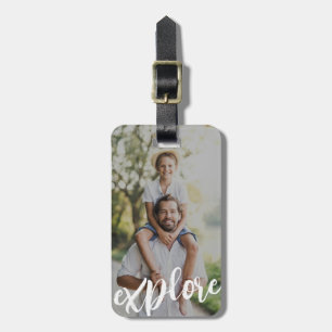 Explore Custom Photo Luggage Tag