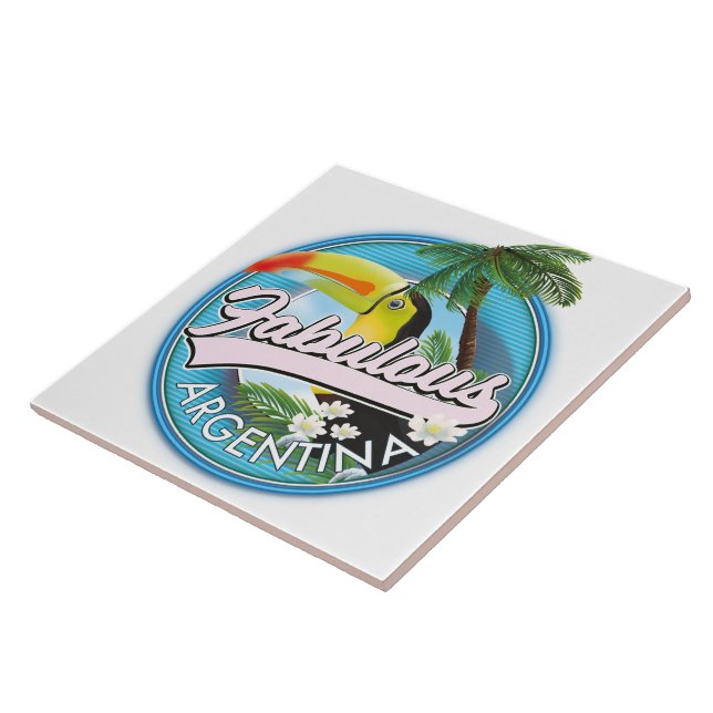 explore fabulous Argentina logo Tile (Side)