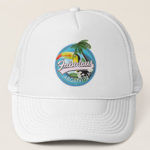 explore fabulous Argentina logo Trucker Hat