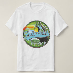 Explore fabulous costa rica logo T-Shirt