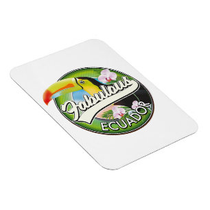 Explore fabulous Ecuador logo Magnet