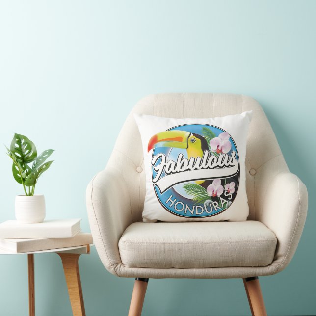 Explore fabulous Honduras logo  Cushion (Chair)