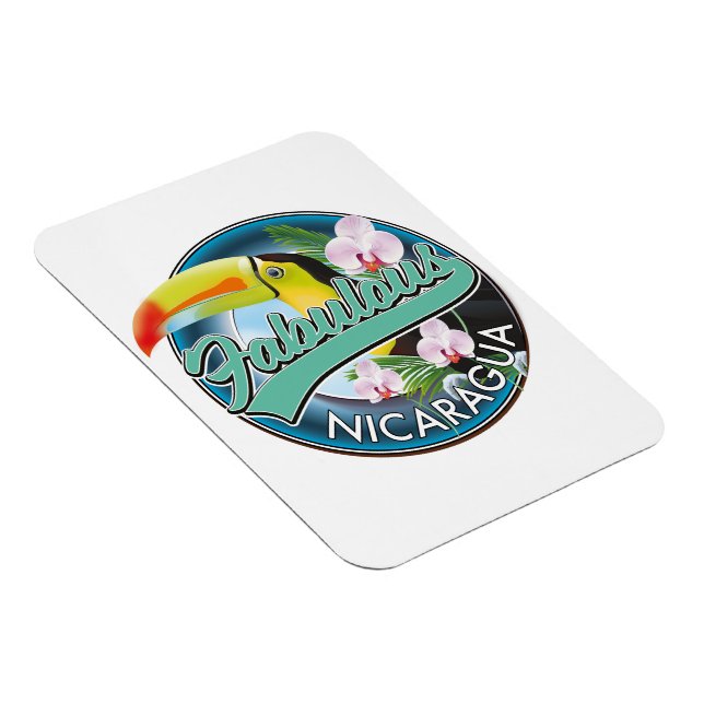 Explore fabulous Honduras logo  Magnet (Right Side)