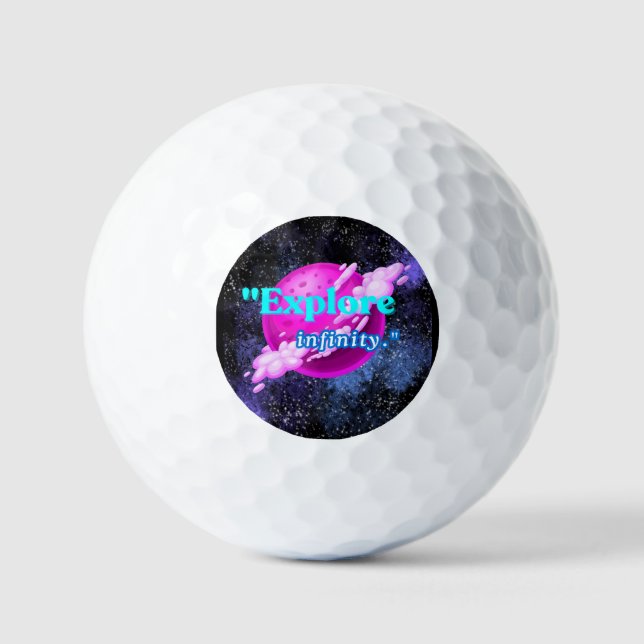 Explore infinity golf balls (Front)
