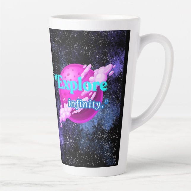 Explore infinity latte mug (Right)
