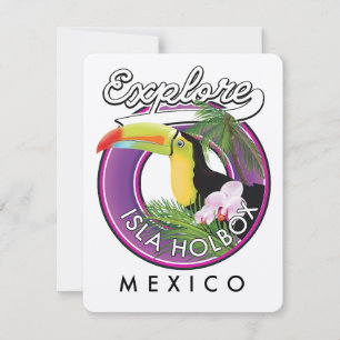 explore Isla Holbox beach mexico travel patch