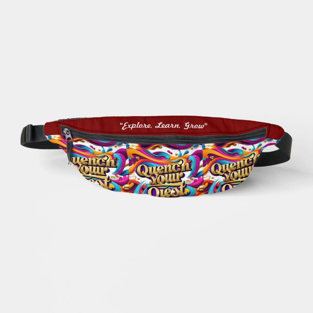 "Explore, Learn, Grow" Bum Bags (Front)