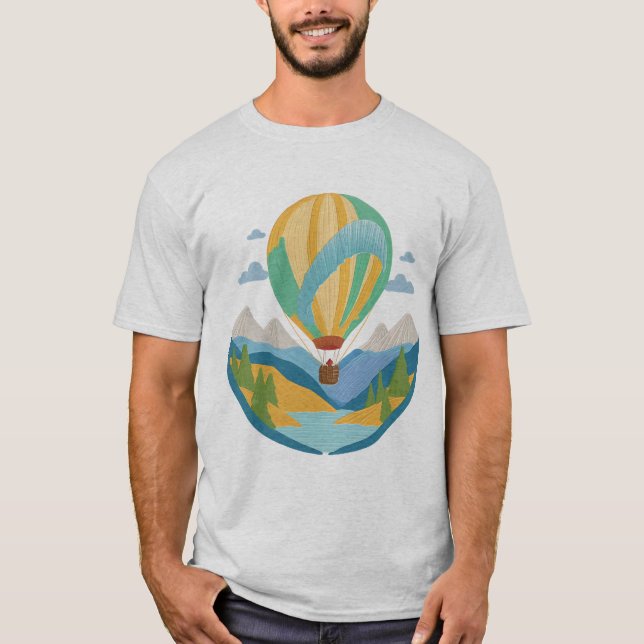 Explore Limitlessly - Adventure Awaits T-Shirt (Front)