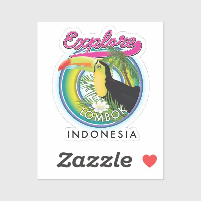 Explore Lombok Indonesia Travel logo (Sheet)