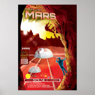 Explore Mars with the Whole Family Poster