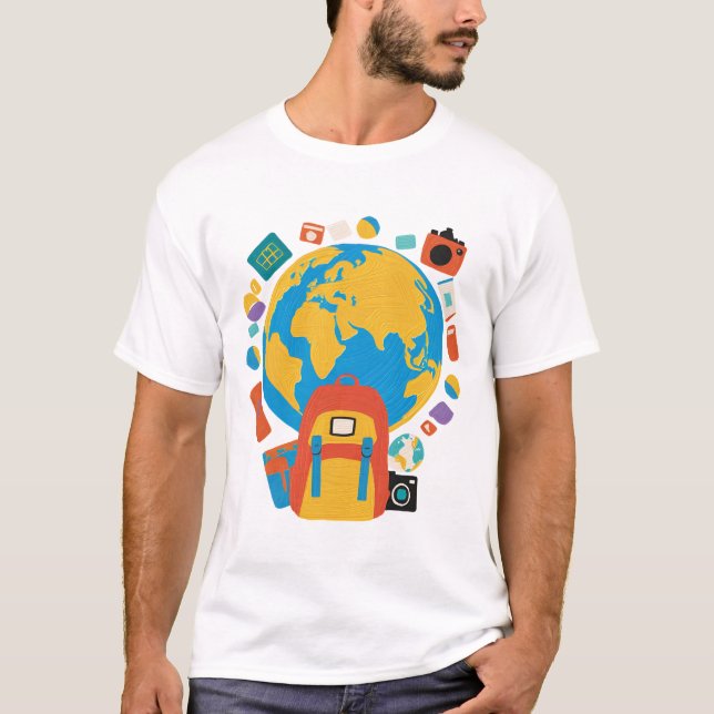 Explore More - Adventure Travel Shirt (Front)