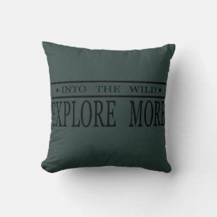 Explore more into the wilderness cushion