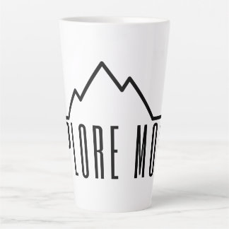 Explore More Minimalist Mountain Latte Mug