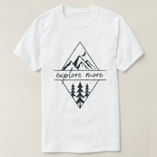 Explore More Travelling Travel Trip Exploring Adve T-Shirt