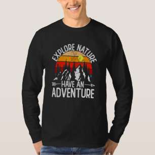 Explore Nature Have An Adventure Retro Forest 1 T-Shirt